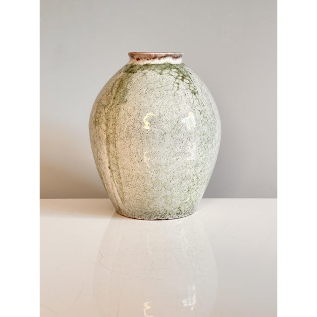 Green Gradient Studio Ceramic Vase, Germany, 1976 For Sale - Image 15 of 15