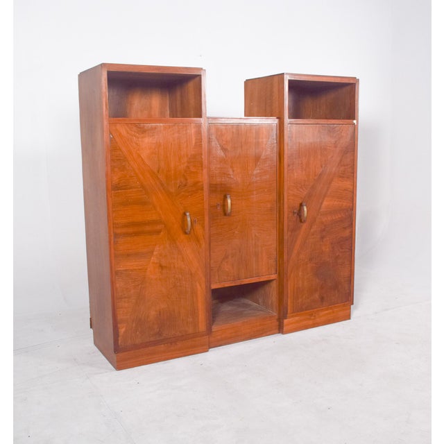 3-Door Bookcase, 1920s For Sale - Image 15 of 18