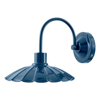 Pavona Wall Sconce Navy For Sale