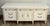1970s Thomasville Dresser Credenza Newly Refinished in White With Gold Details For Sale - Image 10 of 11