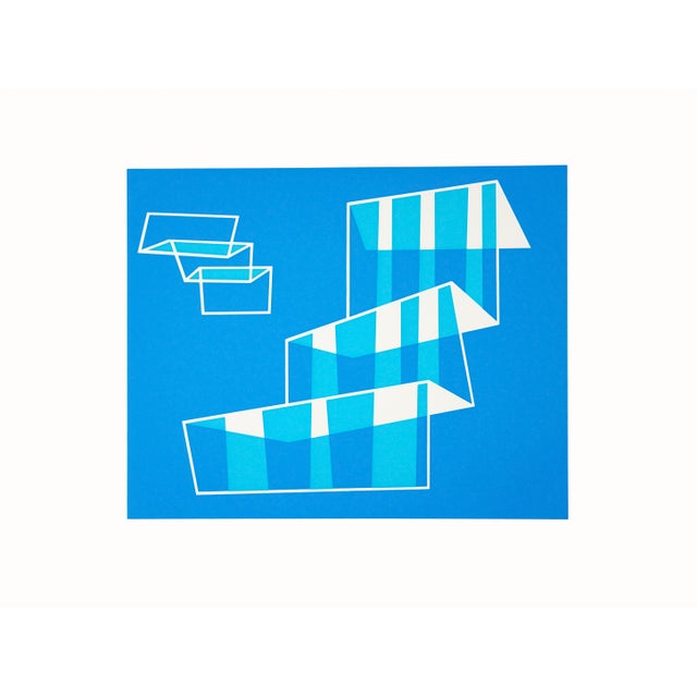 1970s Josef Albers "Formulation : Articulation" Portfolio I, Folder 1 Left Side Print For Sale