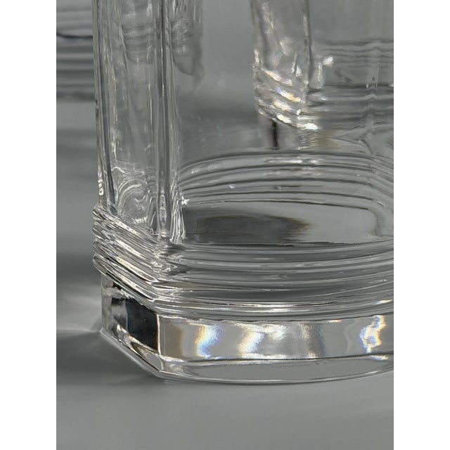 Lead Crystal Decanter and Whiskey Glasses from Christian Dior, 1970s, Set of 7 For Sale - Image 8 of 16