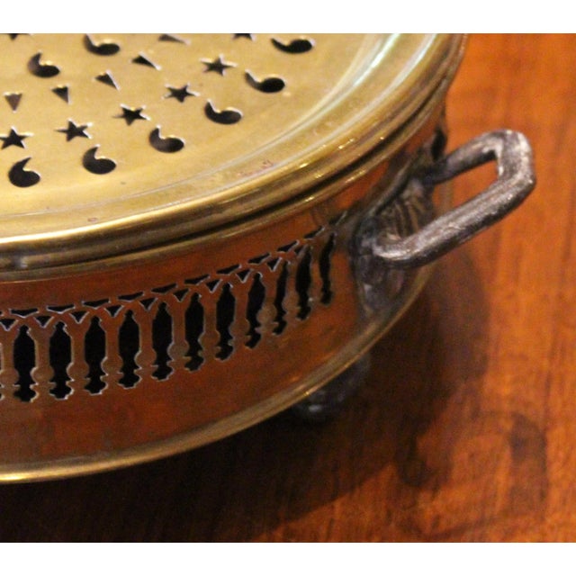 French French Brass Plate Foot Warmer For Sale - Image 3 of 7