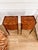 1950s Mid-Century French Louis XV Style Marquetry Nightstands, 1950s, Set of 2 For Sale - Image 5 of 18