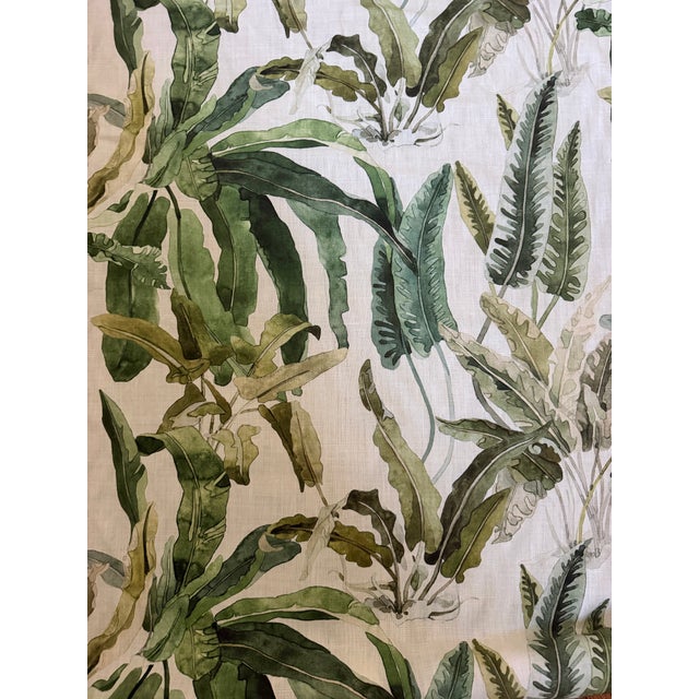 Textile Nina Campbell Benmore 2 Linen Fabric Ashdown Collection Osborne & Little 2 Yards For Sale - Image 7 of 7
