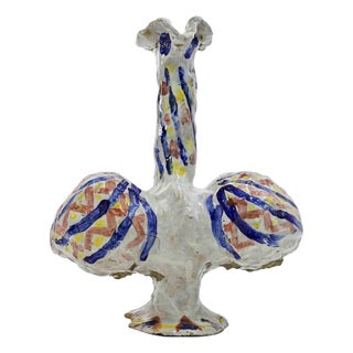 Sirio Pellegrini, Modern Jug Sculpture, 1960s, Terracotta For Sale