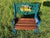 Cast Iron and Mahogany Children's Chair For Sale - Image 4 of 7