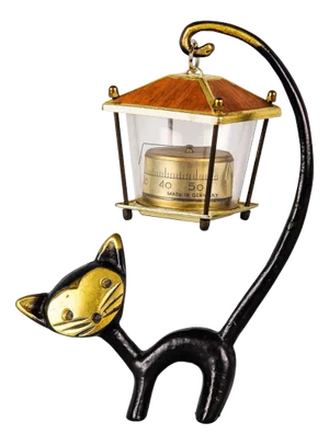 Cat Figurine by Walter Bosse