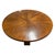 Modern Large Round Wood Cross Base Dining Table in the Style of Bruno Matteson For Sale - Image 3 of 6