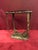 1930s 1930s Art Deco Table Metal Vitrolite Glass Top Stand For Sale - Image 5 of 8