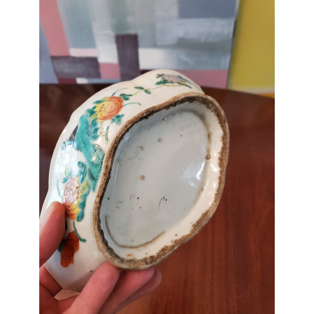 Ceramic Antique Chinese Porcelain Bowl 18th Century For Sale - Image 7 of 7