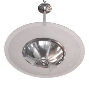 Vintage Art Deco Pendant Lamp, 1930s