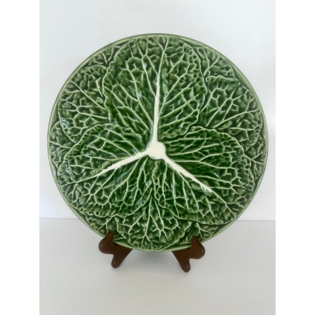 Mid 20th Century Large Cabbage Serving Platter For Sale - Image 5 of 10