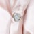 Early 20th Century Art Deco Gold Moonstone Diamond Ring, Size 7 For Sale - Image 5 of 5