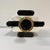 This imposing table lamp is an exceptional example of 1970s Italian geometric design. The lamp body is constructed with a...