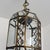 Art Deco Italian Revival Brass and Beveled Glass Lantern, 1970s For Sale - Image 18 of 18