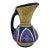 Colorful "Church Window" Czechoslovakian Style Pitcher For Sale
