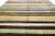 Contemporary Modern Tulu Handmade Striped Pattern Multicolor Wool Rug For Sale - Image 3 of 10