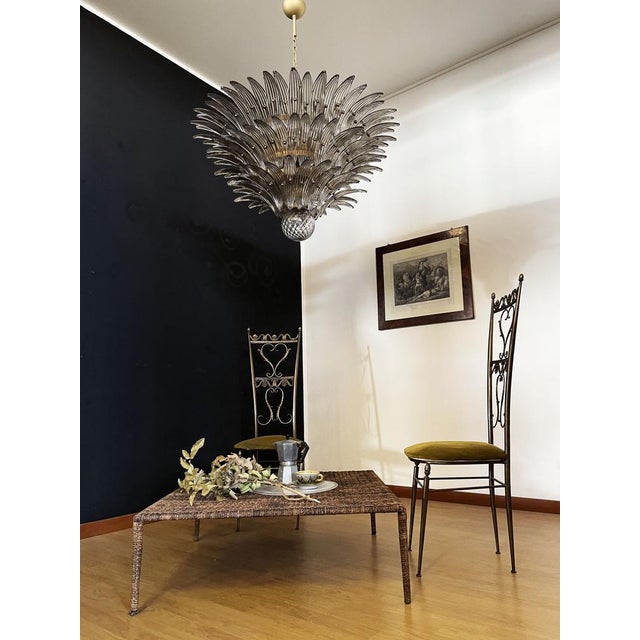 Palmette Ceiling Light, 1990s For Sale - Image 6 of 18