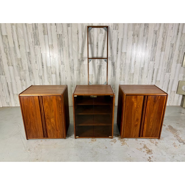 Studio Crafted Modular Media Credenza For Sale - Image 11 of 13