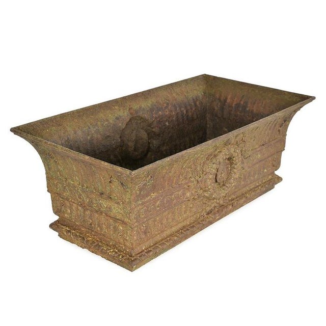 Large 19th Century Cast Iron Planter For Sale - Image 3 of 8