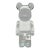 Baccarat Be@rbrick Clear Crystal Figurine Created in Collaboration With Japanese Brand Medicom For Sale