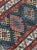 Textile Antique Kazak Runner with “Stutter Design” 3.6 x 9.8 For Sale - Image 7 of 13