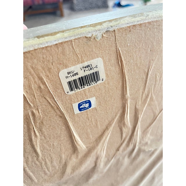 Vintage Neoclassical Empire-Style Rectangular Wall Mirror For Sale - Image 13 of 13