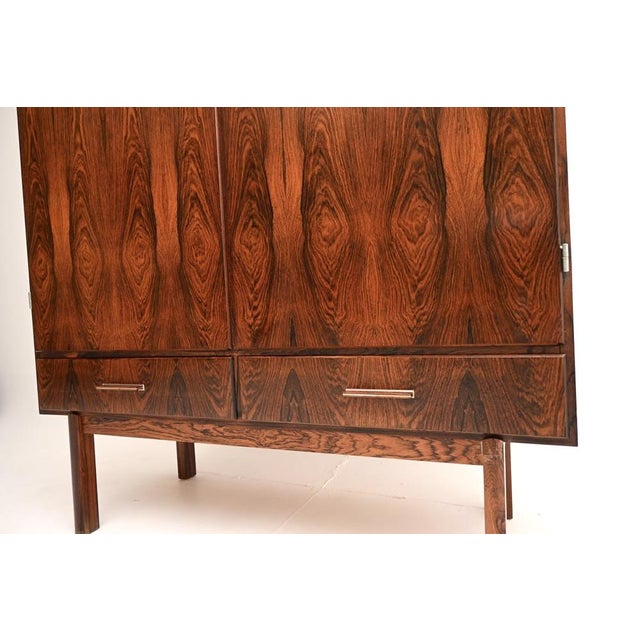 Vintage Danish Drinks Cabinet by Axel Christensen, 1960s For Sale - Image 10 of 11