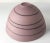 Ceramic Mid-Century Modern Art Pottery Matte Pink Black Swirl Bowl, Signed For Sale - Image 7 of 11