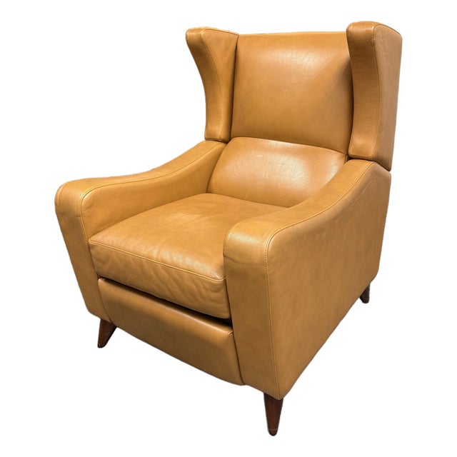 Room & Board Juno Leather Recliner For Sale