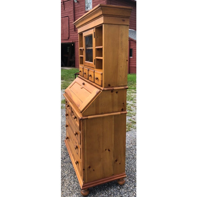 Broyhill Yorkshire Market Pine Secretary Desk Chairish
