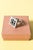 Cool silver ring by Elis Kauppi, in a square design with four rock crystal stones in a frame with an etched pattern of...