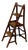 French Metamorphic Step Chair and Rustic Ladder Steps For Sale