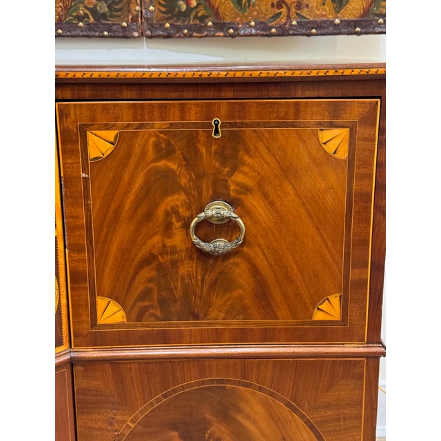 Late 18th Century English Serpentine Front Sideboard For Sale - Image 11 of 13