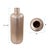 Etched Crossways Short Neck Bottle Vase- Large For Sale - Image 9 of 11