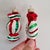 Glass Candy Christmas Ornaments, Set of 2 - Wrapped Peppermint Sweets Decor For Sale - Image 10 of 10