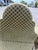 4 Dining Chairs Upholstered Cut Velvet Club Chairs Nancy Corzine Fabric. Nail Heads For Sale - Image 12 of 12