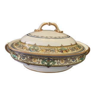 Antique Minton China Soup Tureen For Sale