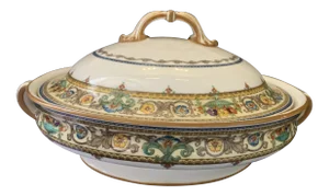 Antique Minton China Soup Tureen