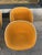 Textile Lafonda Armchairs in Orange Fabric with Chrome Legs by Charles and Ray Eames for Vitra, 1970s, Set of 6 For Sale - Image 7 of 10