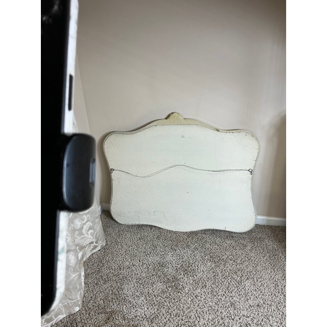 Early 20th Century Vintage Gold Gilt French Style Wall Mirror For Sale - Image 5 of 9