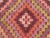 1960s Pink Embroidered Geometric Design Tribal Vintage Kilim - 67"x111" For Sale - Image 9 of 11