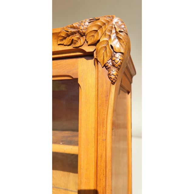 Art Nouveau Nancy School Two-Part Buffet, 1900 For Sale - Image 9 of 14