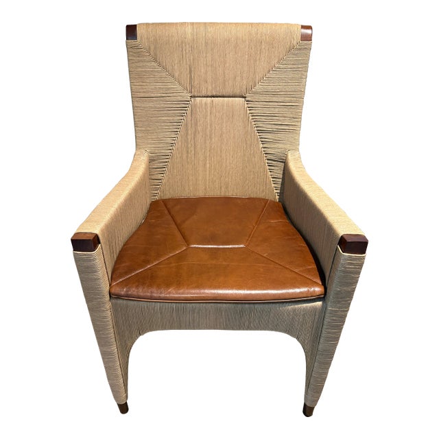 Bill Sofield for McGuire Cocoon Chair For Sale