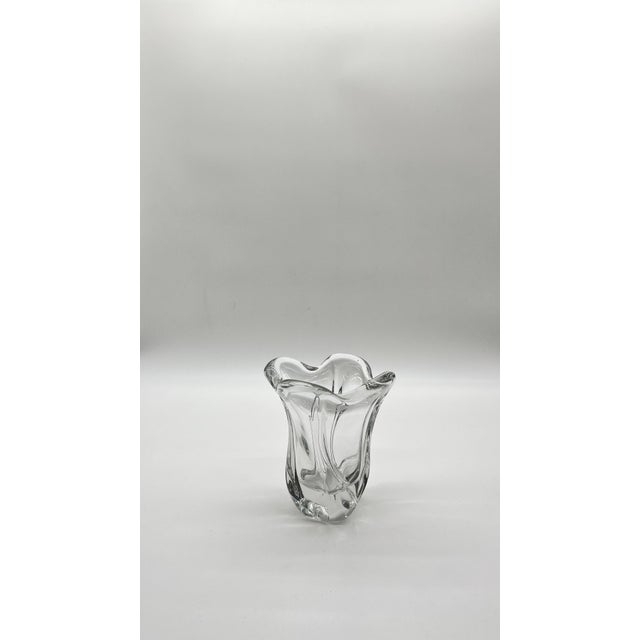 Glass Vase from Daum Paris, 1970s For Sale - Image 4 of 6