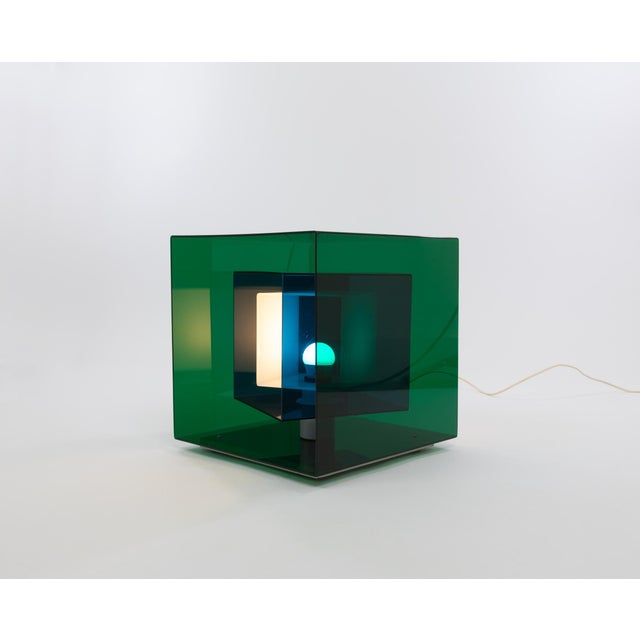 Kaleidoscopio Table Lamp by Giorgio Longoni for Stilnovo, 1960s For Sale - Image 9 of 9