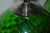 Vintage Murano Glass Lamps Green For Sale - Image 10 of 11