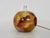 1970s Apple-Shaped Blown Glass Table Lamp, 1970s For Sale - Image 5 of 10