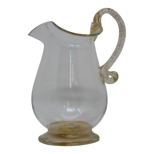 Vintage Murano Glass Creamer For Sale
